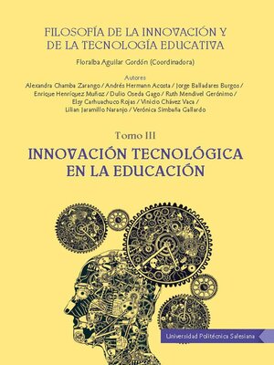 cover image of Filosofía de la Innovación y la tecnología educativa